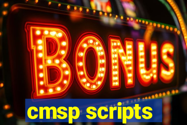 cmsp scripts